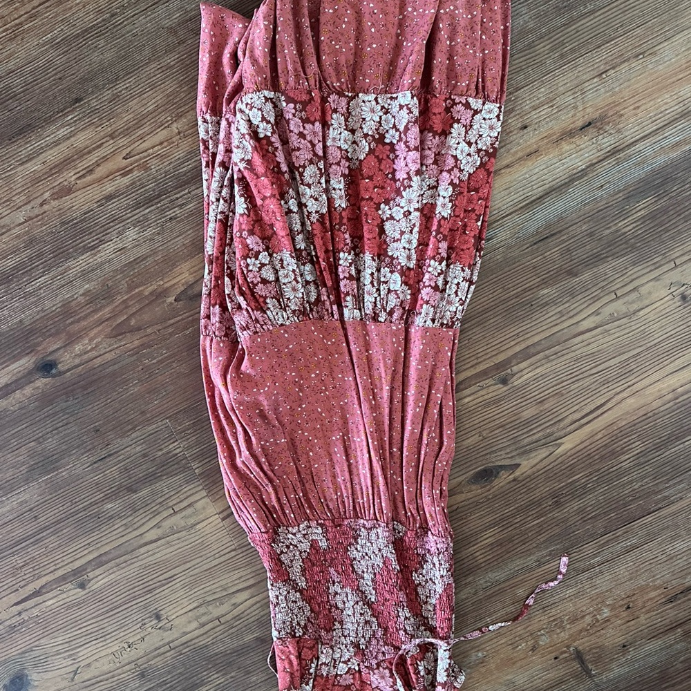 Floral Pink Maxi Skirt